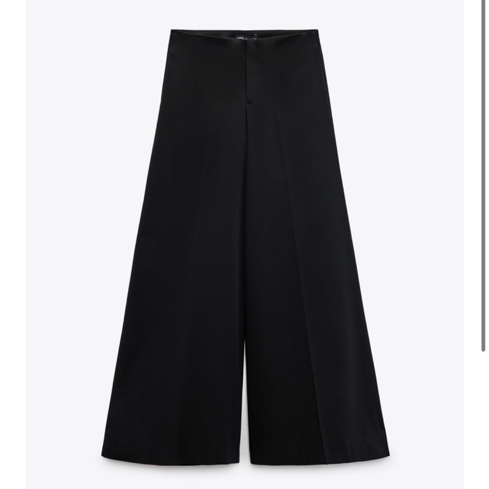 Zara black wide pants
